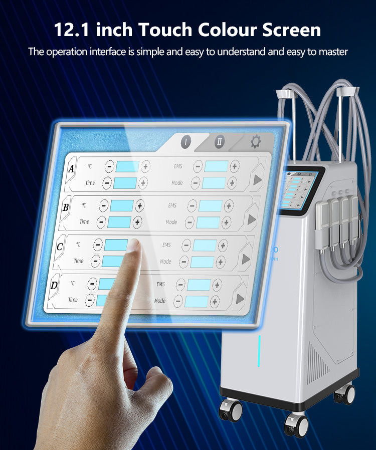 XM-278 PLUS Cryo lipolysis + EMS Fat Reduction Device | Non-Invasive Body Contouring System