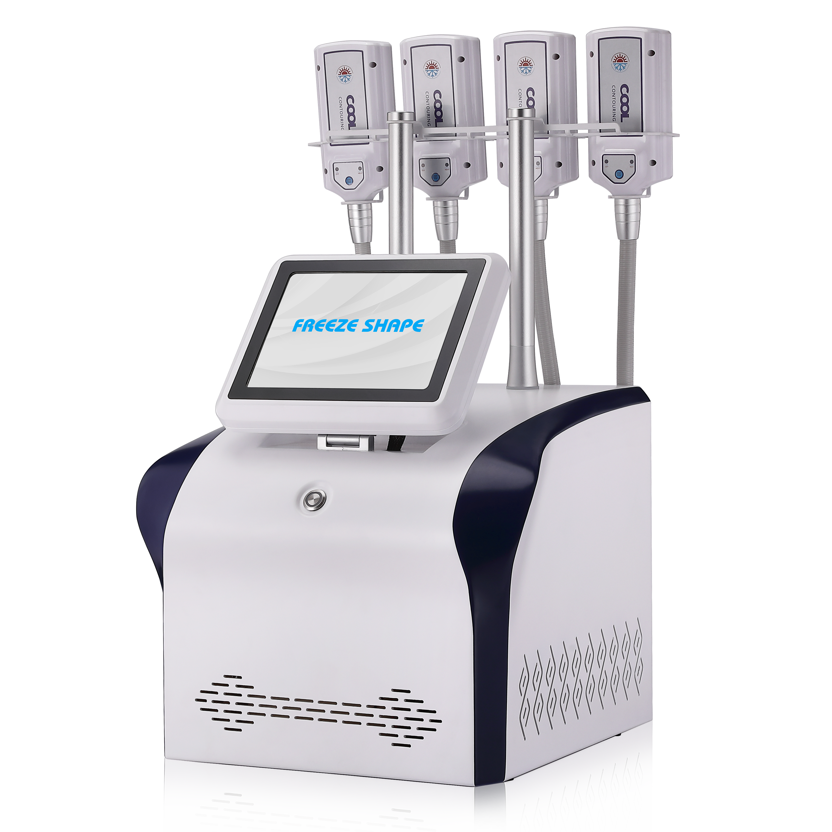 Professional Cryolipolysis Freeze Shape Cryo+EMS+RFfor Fat Reduction, Firming & Lymphatic Drainage Tightening & Sculpting