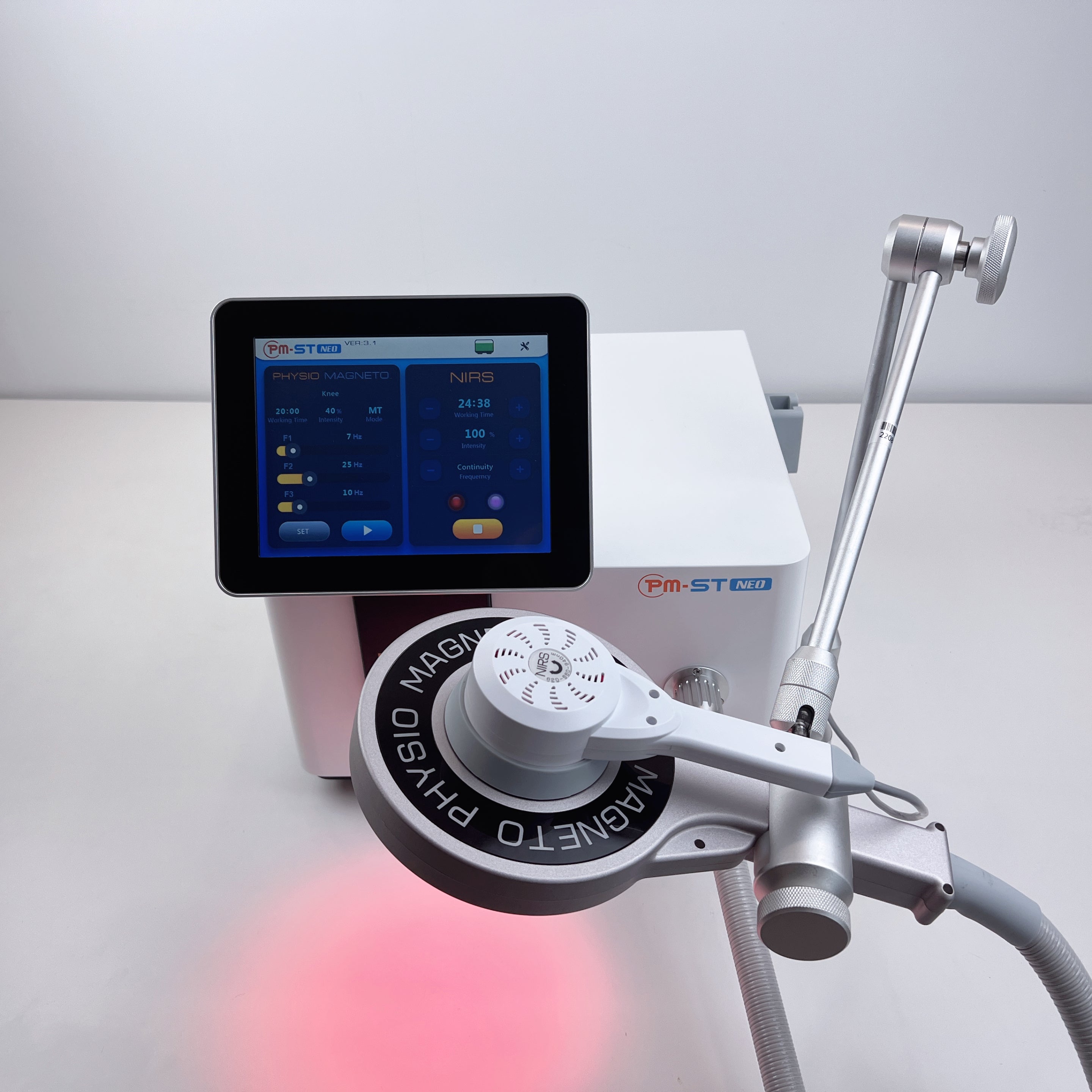 PMST-4 NEO Physio Magneto Therapy Device | 4 Tesla Magnetic Field + NIRS Infrared Pain Relief Machine