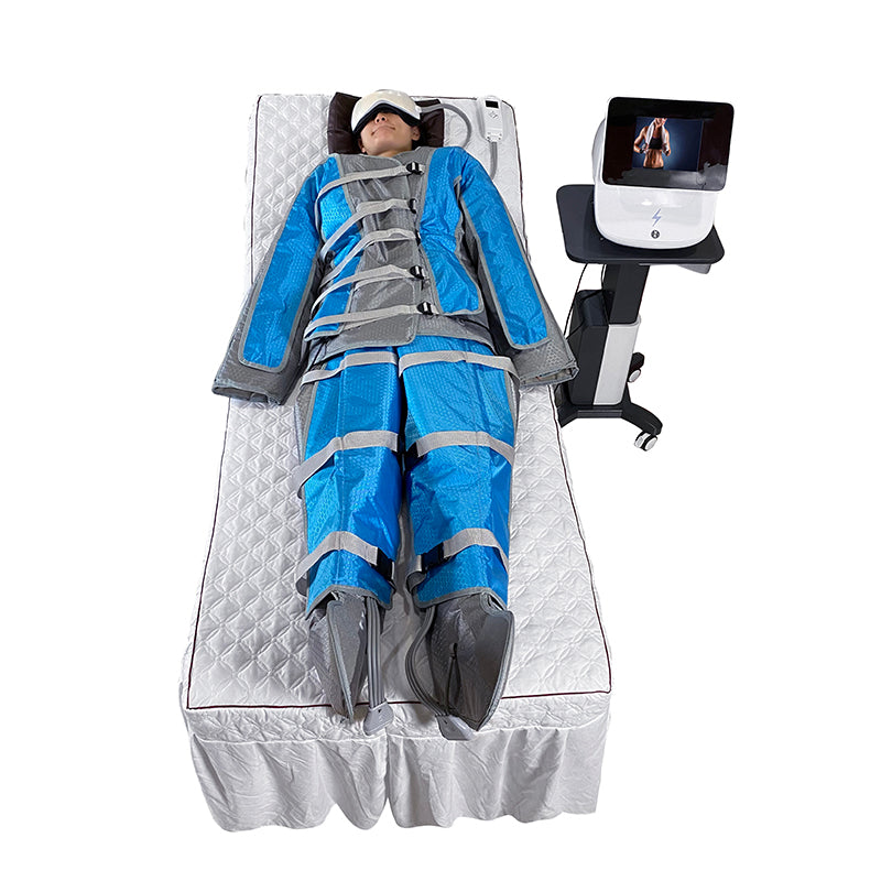 TML03 Infrared Pressotherapy Lymphatic Drainage Machine – 6 Modes Air Compression Slimming System