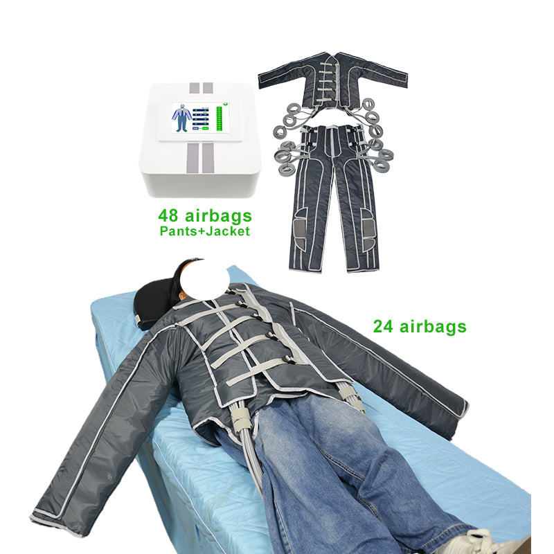 48 Airbags jacket&pants Pressotherapy Machine Lymphatic Drainage Body Slimming & Shaping & Recovery Device – SA06F