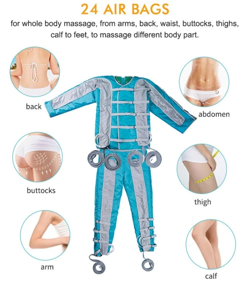 Space Suit full body massage recovery Pressotherapy Machine relax lymph Lymphatic Drainage Slimming System