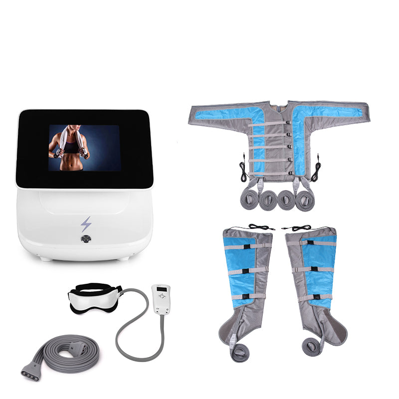 TML03 Infrared Pressotherapy Lymphatic Drainage Machine – 6 Modes Air Compression Slimming System