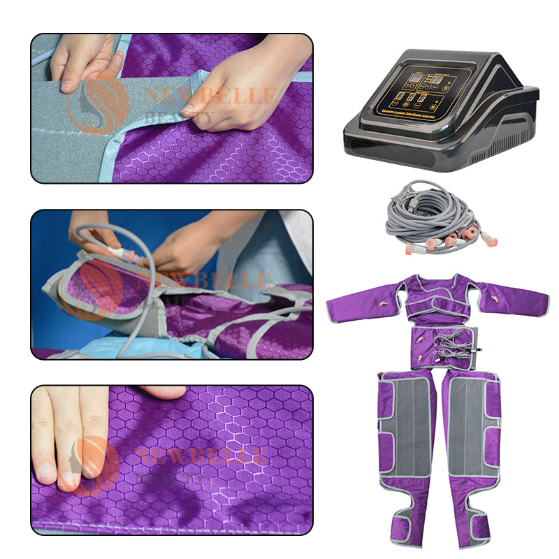 2 in 1 Professional Press Therapy Device Lymphatic Drainage Infrared heat Slimming Presoterapia Pressotherapy Machine SA08