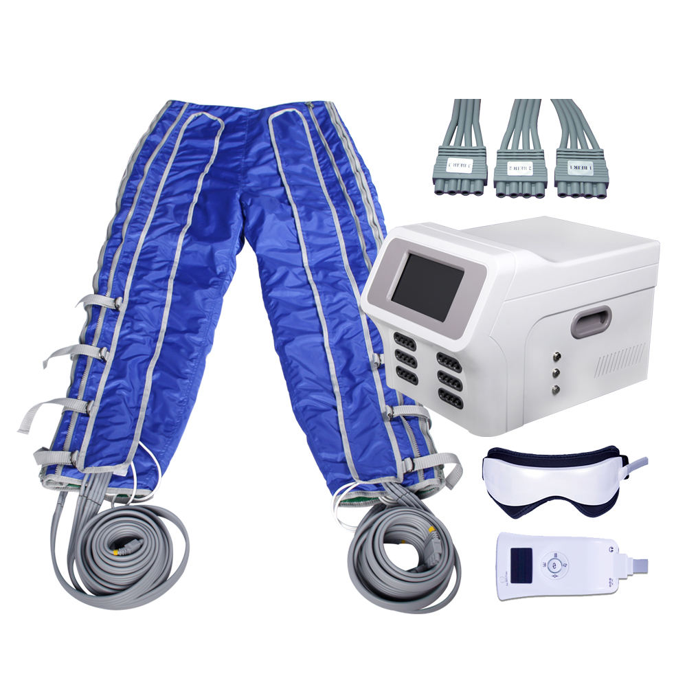 BR615 High Waist Pressotherapy Suit | 24 Air compression Chambers Lymphatic Drainage Massage detox therapy Machine