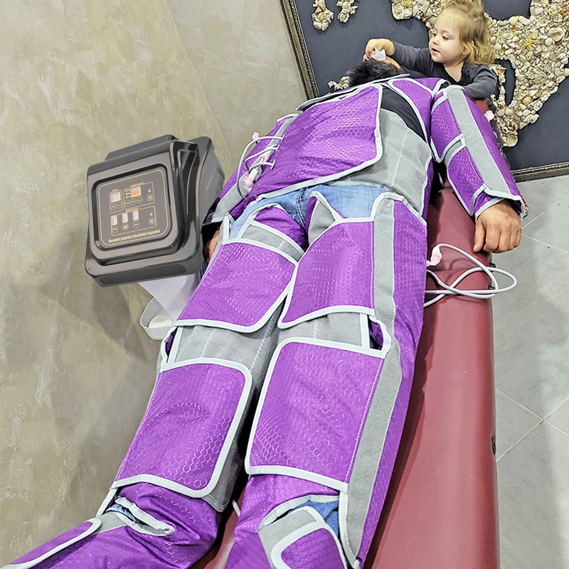 2 in 1 Professional Press Therapy Device Lymphatic Drainage Infrared heat Slimming Presoterapia Pressotherapy Machine SA08