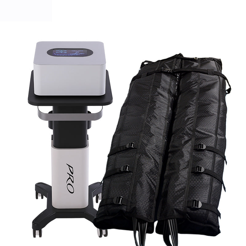 SA06B Black Boots legs Air pressure Masaje de presoterapia Lymphatic Drainage Machine – Professional pressotherapy