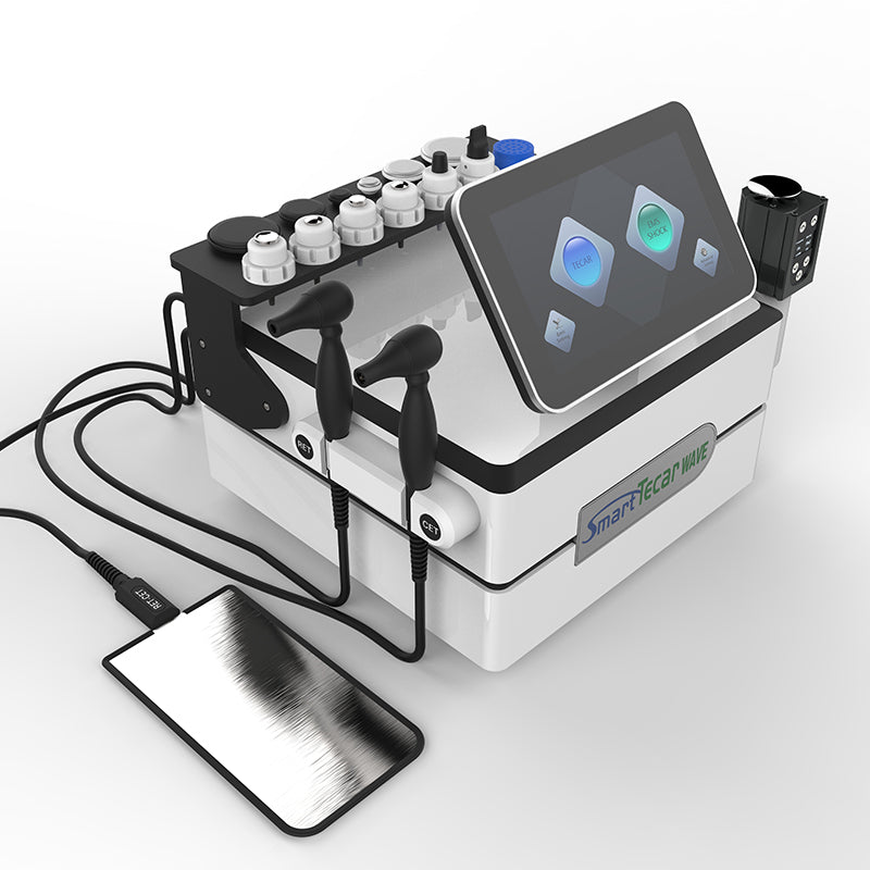 3 in 1 Smart Tecar Wave shockwave therapy Diathermy machine shock wave ems ret cet rf equipment