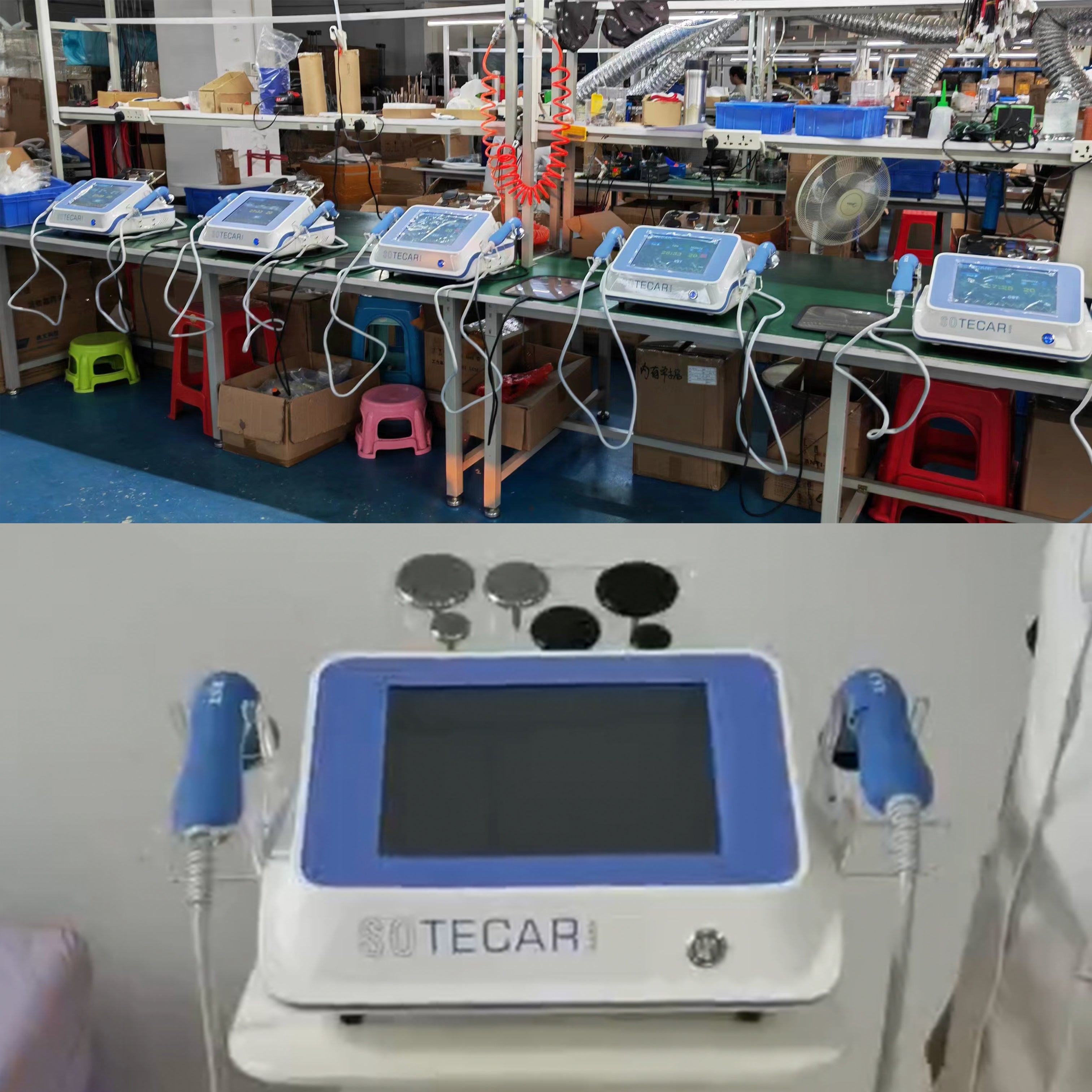 Portable RET CET RF Machine 448K Radio Frequency Body Slimming & Skin