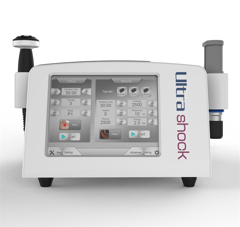 2IN1 Ultrashock Shockwave & Ultrasound Therapy Machine – Dual Technology Pain Relief & Rehabilitation System